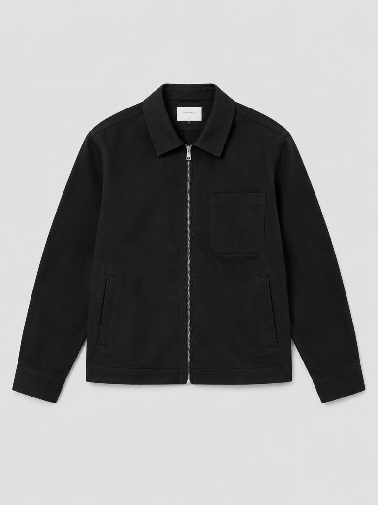 Jet Black Overshirt